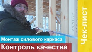 Проверка ровности силового несущего каркаса