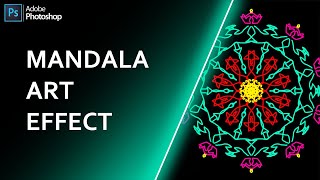 Mandala Art Effect In Photoshop cc 2021 | Photoshop Tutorial | Rangoli Designs