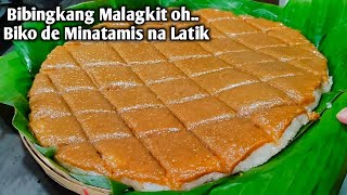 Bibingkang Malagkit O Biko di minatamis na Latik Madiskarteng Nanay by mhelchoice