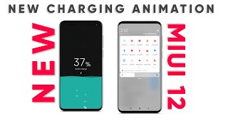 New Miui 12 Charging Animation Theme || Best Miui 12 Theme || Unique Tech