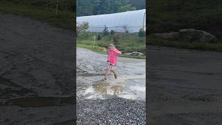 Big Puddle Splash! How we unwind after another great MrMaple Open House!