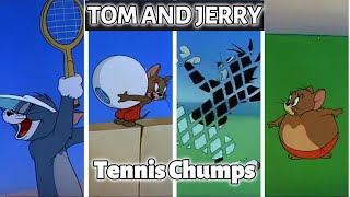 Tom and jerry, Tennis Chumps | part 5 | tom and jerry cartoon | cartoon tom and jerry