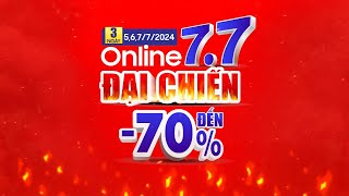 ONLINE ĐẠI CHIẾN 7.7 - PICO TUNG DEAL KHỦNG -70%++