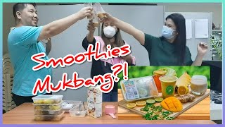 Tasting Different Smoothies from The Green Table I Portable Blender Review