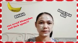 WHITENING  BANANA  Face Mask  #02  Merry christmas😘