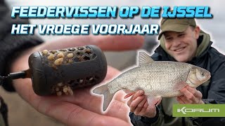 FEEDERVISSEN OP DE IJSSEL | HET VROEGE VOORJAAR!