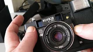 Konica C35AF, a World's first with auto focus