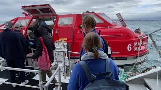 Boarding Tender at Dun Laoghaire (Dublin)