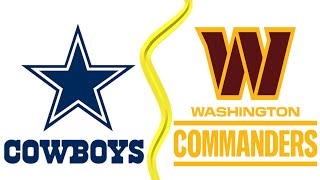 🏈 Dallas Cowboys vs Washington Commanders NFL Game Live Stream 🏈