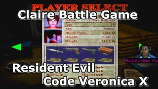 Resident Evil Code: Veronica X Claire Battle Game