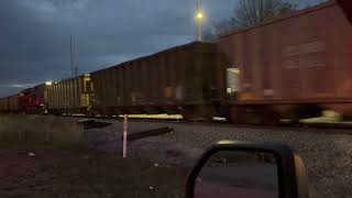 CSX SB C307-06 on the Henderson Sub in Springfield Tn.  11/07/22