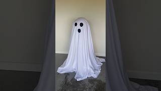 DIY Halloween Decor from items you already own! Life size ghost 👻