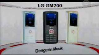 Iklan HP LG GM200 Nidji Versi Nyanyi Di Bis 2009