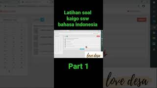 latihan soal kaigo bahasa indonesia visa tokuteiginou part 1