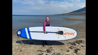 First Time on Aquaplanet Max SUP In North Wales