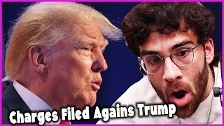 New Charges Filed Agains Trump | HasanAbi Reacts to CNN