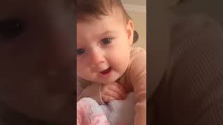 Cute Baby Call her Papa ❤️😻♥️ #shorts #shortvideo #cutebaby