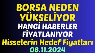 BORSA NEDEN YÜKSELİYOR - HANGİ HABERLER FİYATLANIYOR #borsa #hisse #yorum #analiz #kapheberi