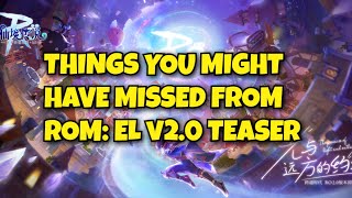 Things You Might Have Missed From ROM:EL 2.0 Teaser Video