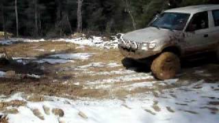 LAND CRUISER 90 IN MUD GREECE