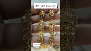 Latest Gold Earrings #gold #goldjewellery #shortvideo #shorts #trending #viral