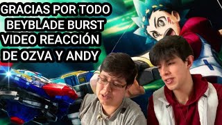 osva y andy video reaccionan mi video musical.gracias por todo beyblade burst