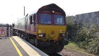 The choreography of 4E25 at Biggleswade on ECML 15.9.20