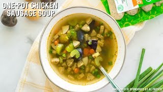 One Pot Chicken Sausage Soup