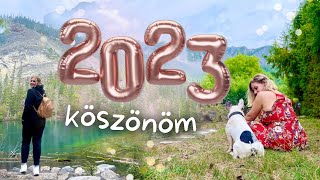 2023 • KÖSZÖNÖM 💫