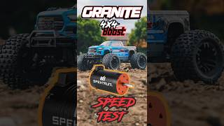 Granite Boost Goes BRUSHLESS | Speed Run #arrma #ytshorts #rccar #rcmadness #racing #rcspeedrun