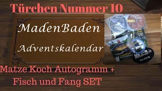 Matze Koch wünscht gesegnete Weihnachten|MadenBadens Angeladventskalender Türchen 10 | Angeln