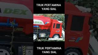 KECELAKAAN !! TRUK PERTAMINA DISODOK TRUK OLENG  #Shorts