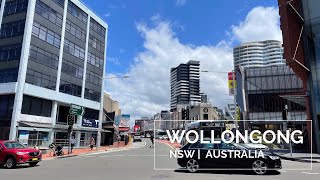 WOLLONGONG Australia - 4K (2021) | NSW - Walking Tour Video.