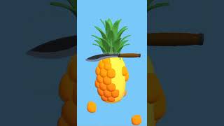 how to cut pineapple #asmr#satisfaction🍍#game#trending #shorts