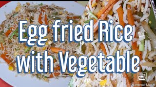 Egg Fried Rice Recipe/Restaurant Style Egg Fried Rice/How to Make Egg Fried Rice in Telugu