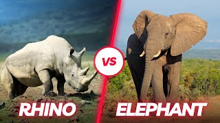 Elephants VS Rhinoceros - Which one is better?