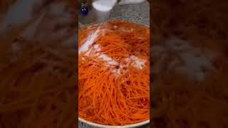 🥕 Carrot in Korean ‎@davidovgrill  #shorts  #cooking #recipe #food #tasty