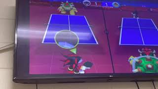 M&S at the Beijing 2008 Olympics Bowser loses to Shadow in Table Tennis