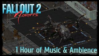 Fallout 2 - Camp Navarro // 1 Hour of Music & Ambience // QHD