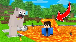 DANI REJTETT LÁVA HÁZA HOGY MEGSZIVASSA KIIST A MINECRAFTBAN!