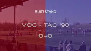 Samenvatting VOC - TAC '90  Hoofdklasse A zondag 06-03-2022