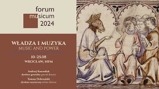 Forum Musicum 2024 // wydarzenia edukacyjne