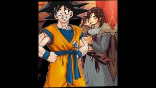 #goku x Lyanna stark ship #гоку х лианна старк#игра престолов# драгонболл#dragonball#game of thrones