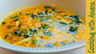 How to make a quick and easy delicious Daal (red lentils)