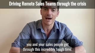 One big idea to help you drive your remote sales teams