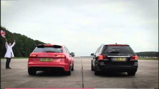 Audi RS6 vs Merc-AMG E63 S
(Top Gear drag races)