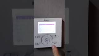 cara memasuki menu service setting remote ac daikin