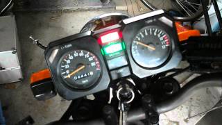 ヤマハ YAMAHA RZ50(5R2)　エンジン始動