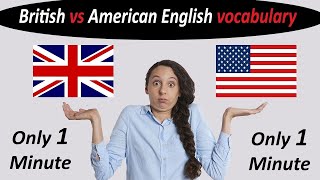 british american different words | british american english words | american and british word