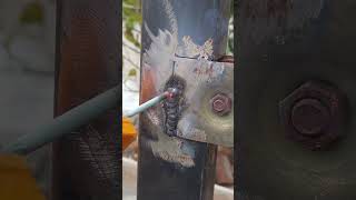 Trick welding #weldingtipsandtricks #weldertips